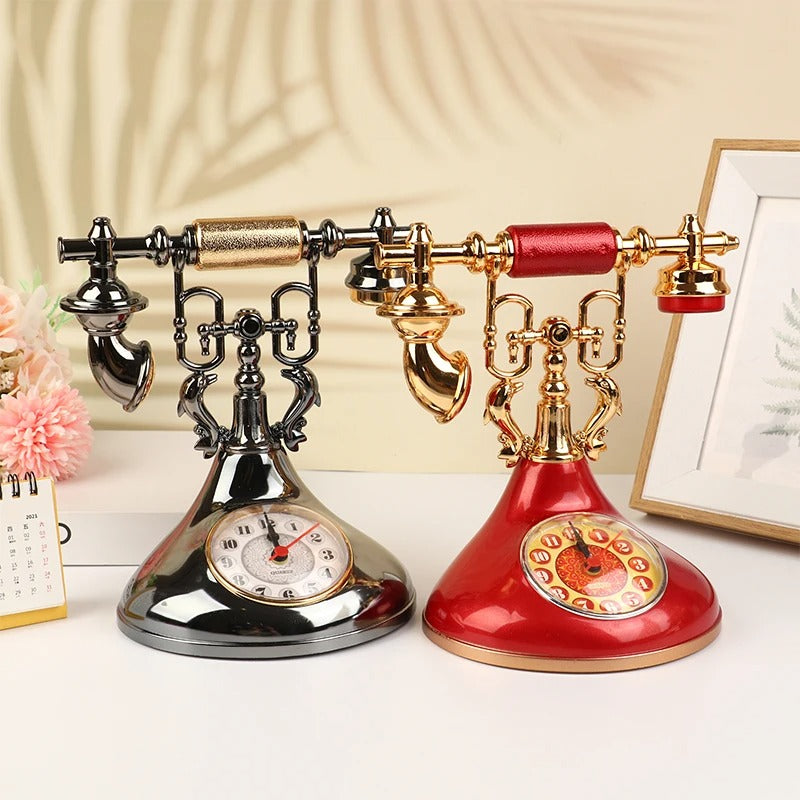 Réveil rétro modèle téléphone pour chronométreur créatif pour la décoration