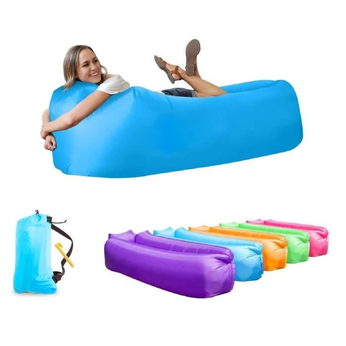 Lay Bag Pouf de Comping Gonflable Water Float V1