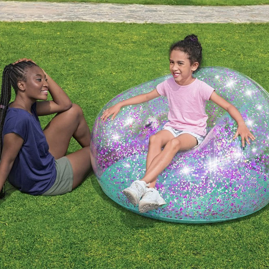 Fauteuil Gonflable Géant Glitter Dream114x112x66 cm Bestway 75115 – أريكة قابلة للنفخ