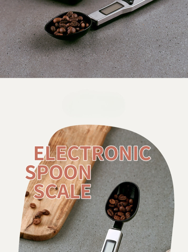 Cuillère à mesurer 500g – 0.1g, balance de cuisine numérique LCD portable En Inox