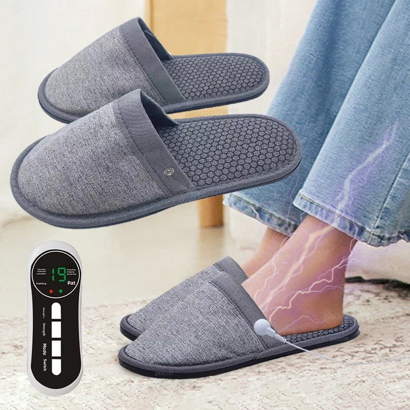 Pantoufles de massage USB pour thérapie électrique à impulsions