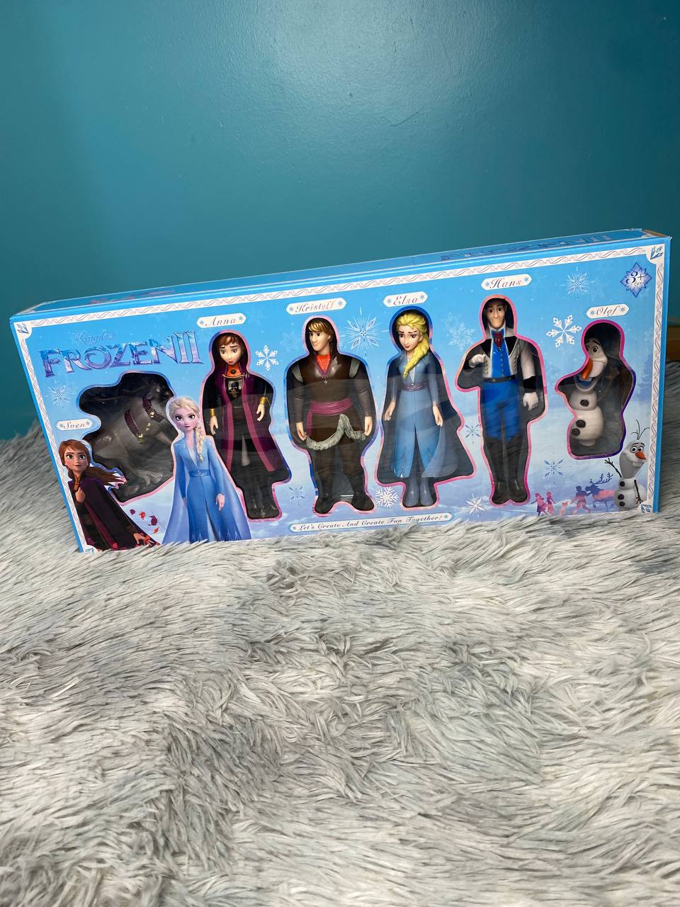 Ensemble de figurine Frozen 6 caractéres