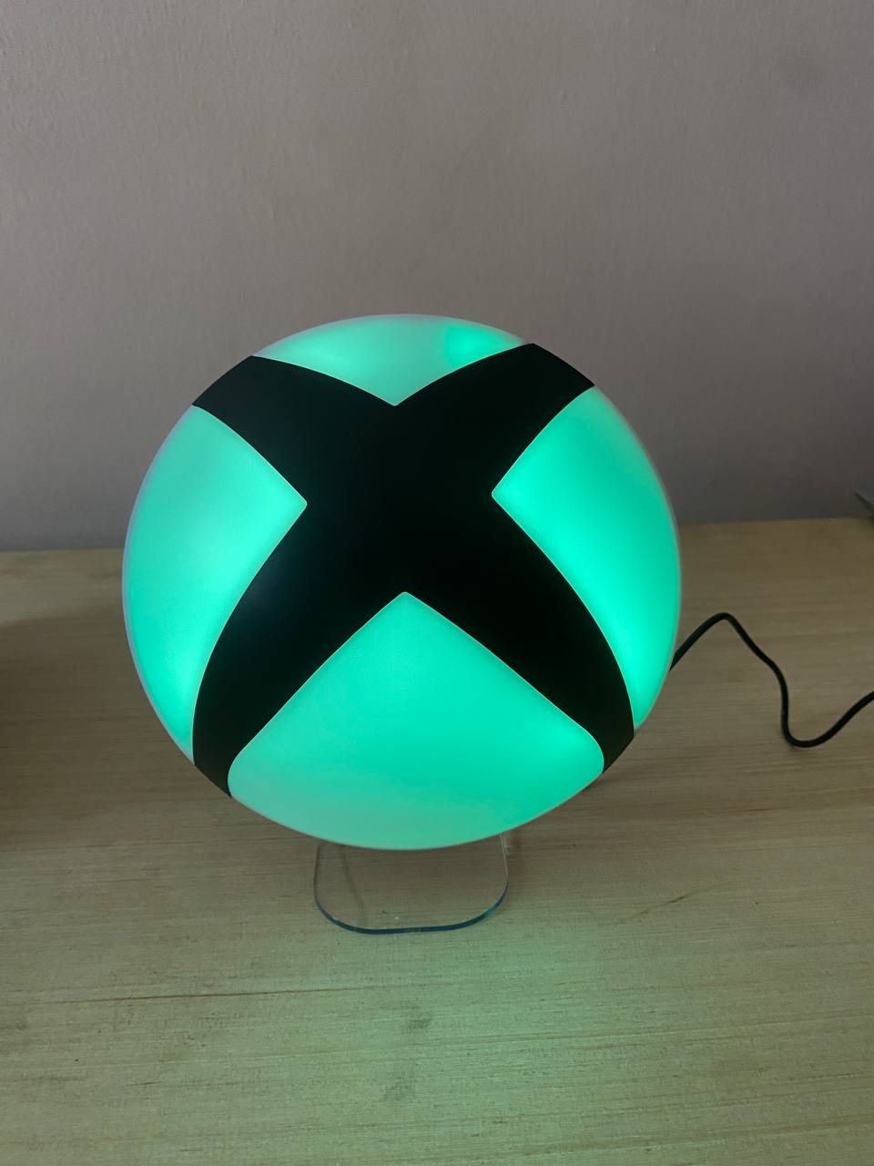 Lumière d'icône de jeu pour XBOX 7 Couleur montage mural