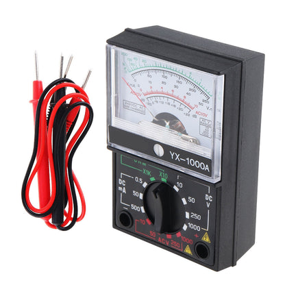 Multimètre Portable avec une paire de stylos de Test pour mesurer la tension DC AC et le courant continu YX-1000A تنزوت