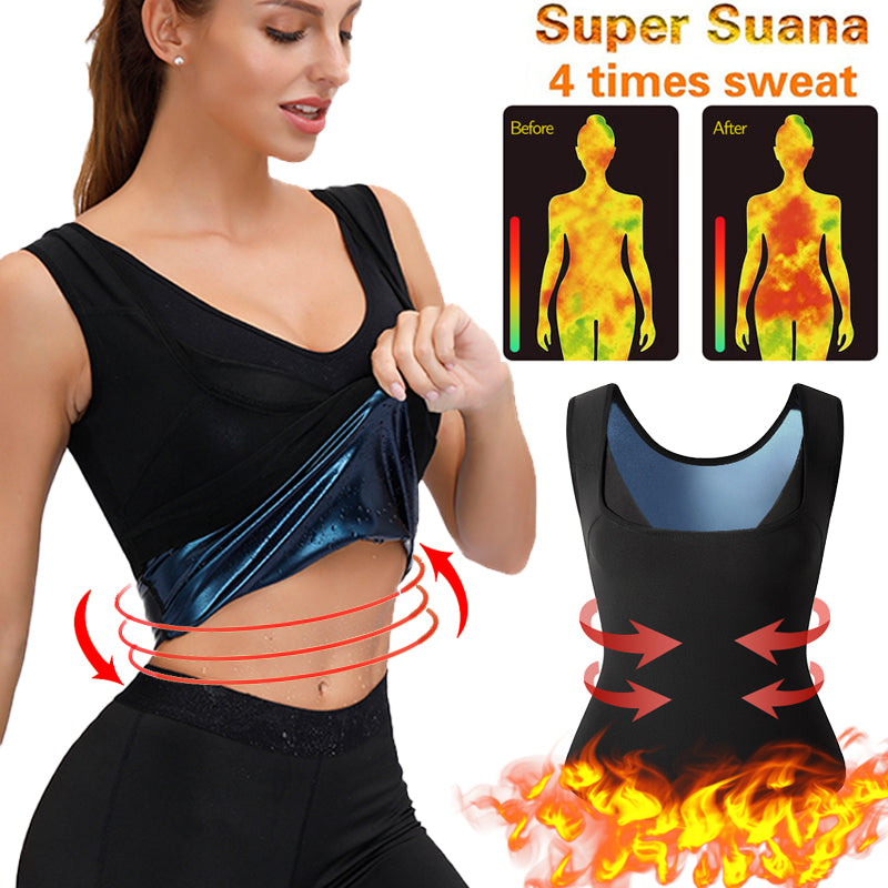 Débardeur de Sudation avec Effet Sauna pour Femme تنزوت