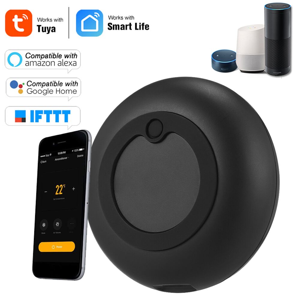 Télécommande universelle intelligente Wifi-IR (2.4ghz) hub de contrôle compatible avec Alexa Google Home -Tuya Smart Life - تنزوت