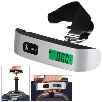 Balance à bagages numérique portable avec écran LCD 50kg