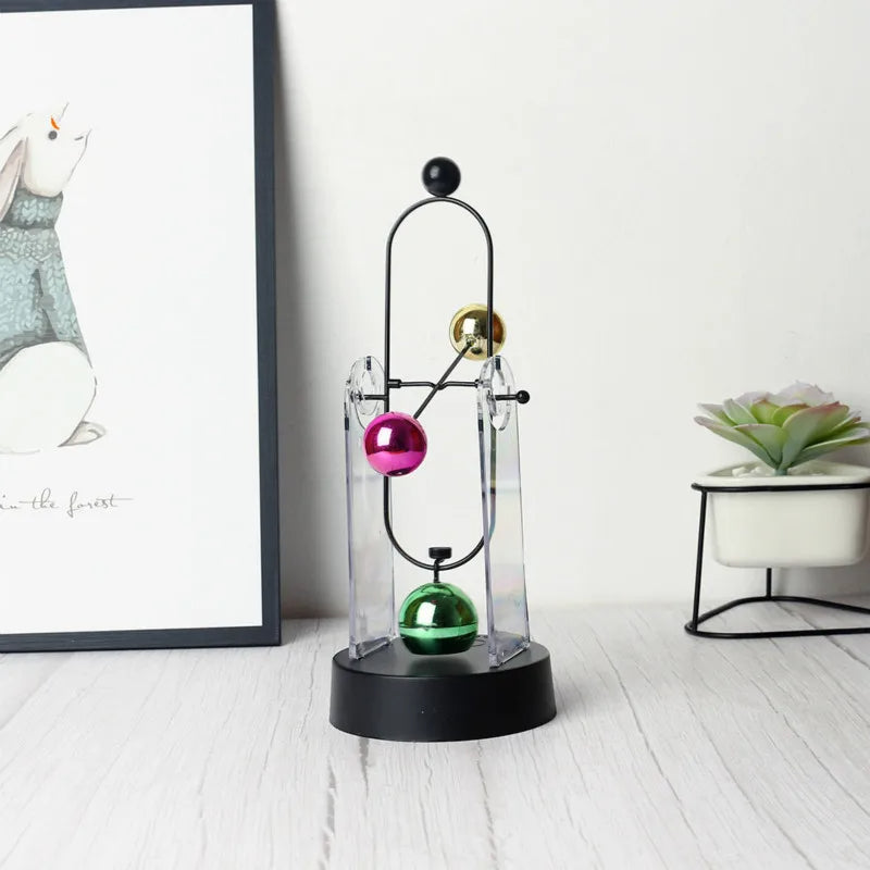 Boule d'équilibre de bureau à mouvement perpétuel,décor anti-stress