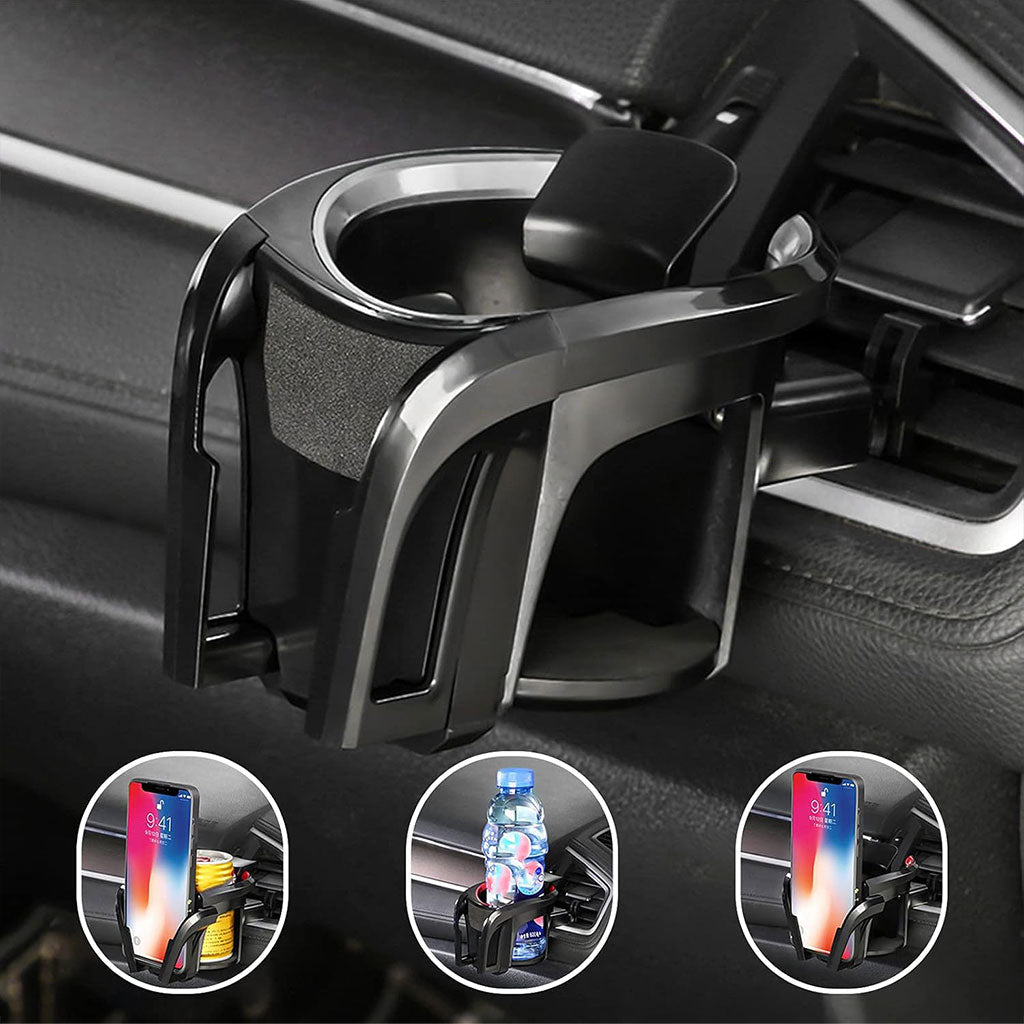 Porte-gobelet et support téléphone multifonction 2 en 1 pour voiture – حامل هواتف ومشروبات في السيارة