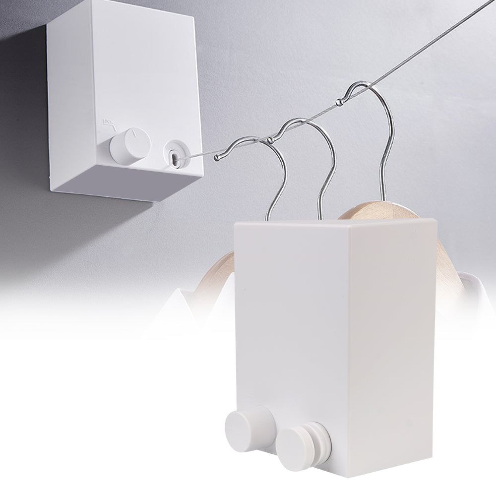 Corde à linge suspendue au mur Télescopique en Fil d'Acier Inoxydable