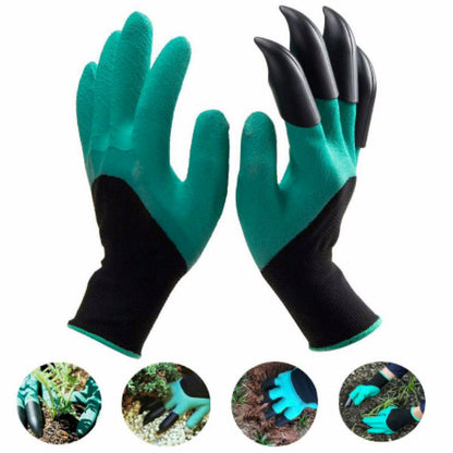 Gants de jardinage avec griffes