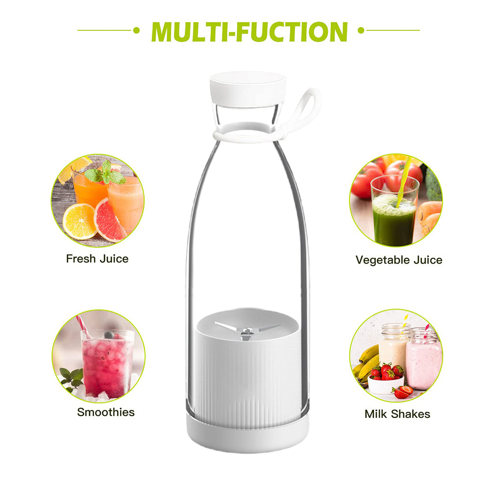 Bouteille Blender électrique portable rechargeable 350 ml