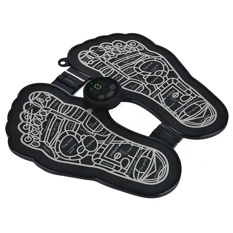 Tapis de massage électrique des pieds EMS Technologie Physiothérapie
