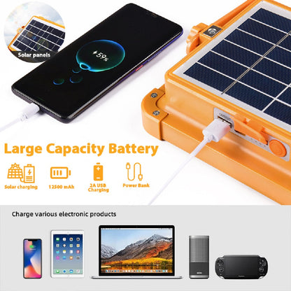 Projecteur Solaire étanche Rechargeable 4 modes Déclairage Power-Bank 1000W