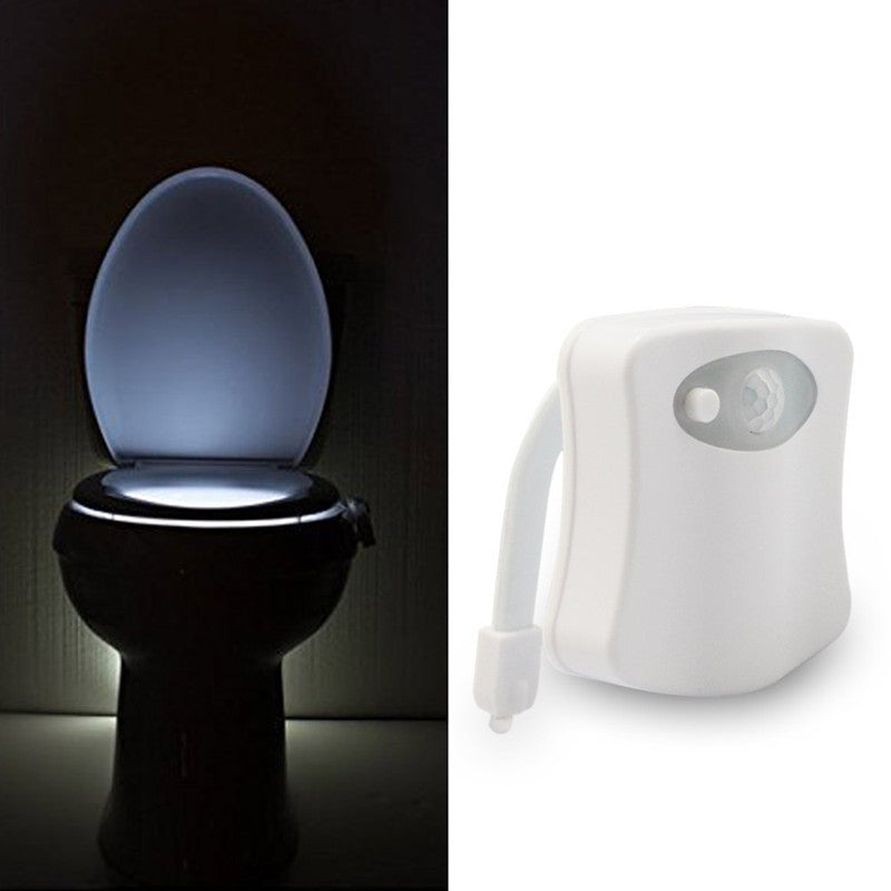 Lampe LED Décorative Étanche avec Capteur de Mouvement pour Toilettes