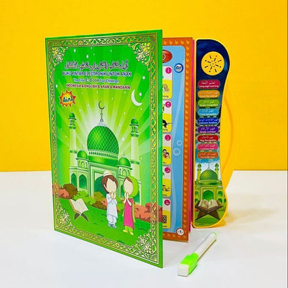أول كتاب اليكتروني لتعليم الأطفال Livre d'apprentissage audio électronique 3in1 multifonctionnel Tactile 4 ans +