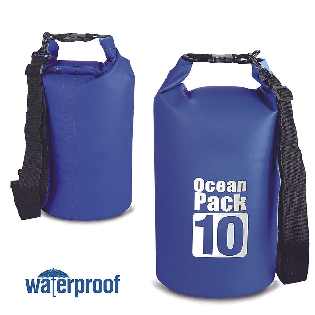 Sac Étanche Ocean Pack 10 litres en Tissue PVC 500D – حقيبة حفظ الأدوات من الماء
