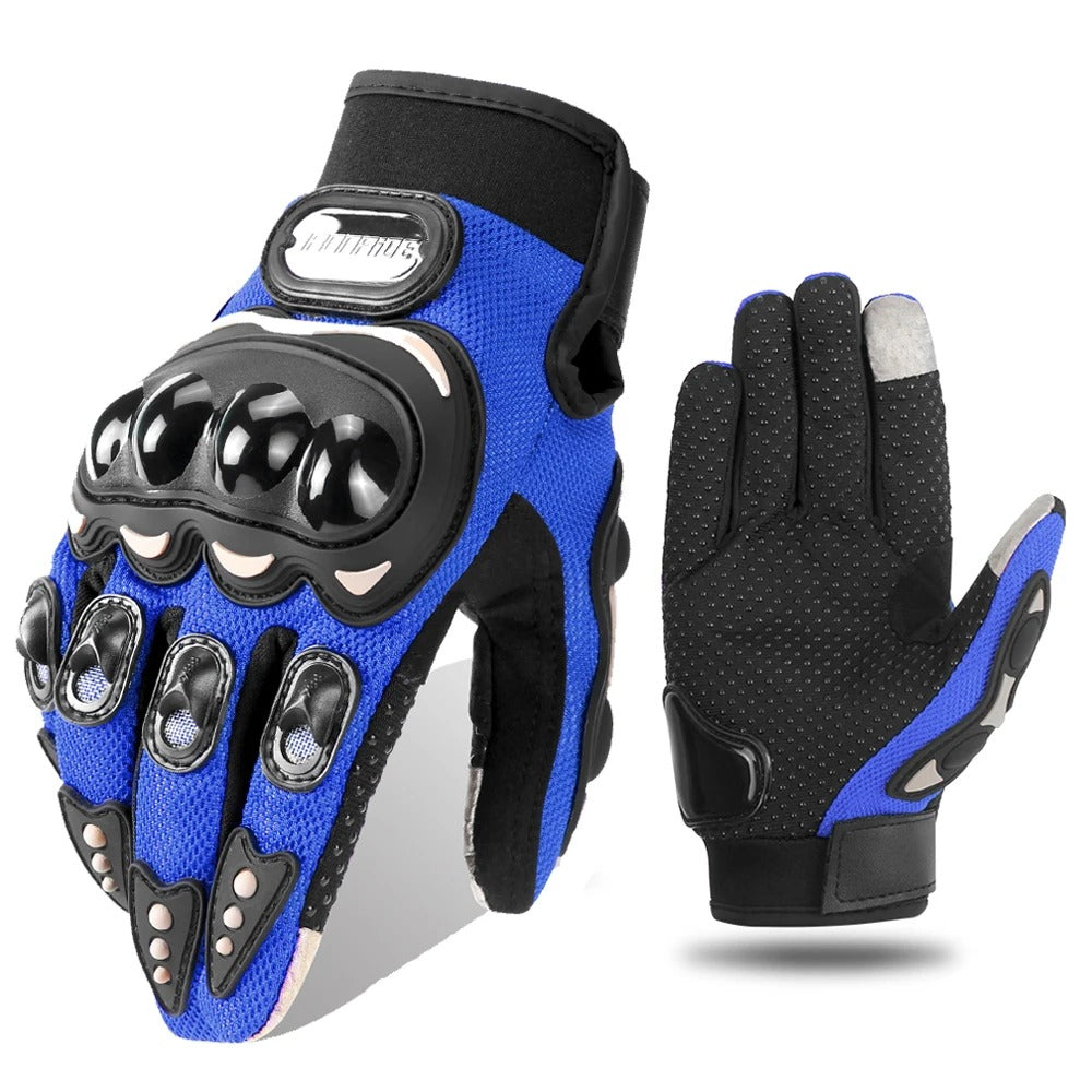 Pack Moto Hiver Cagoule Excefore en Polaire + Gants Pro Biker respirants avec protections antidérapantes