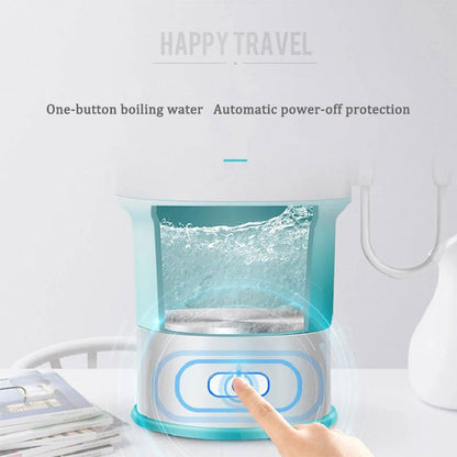 Bouilloire Électrique Pliable en Silicone Alimentaire avec Gobelet Pliable – غلاية مياه قابلة للطي ومحمولة