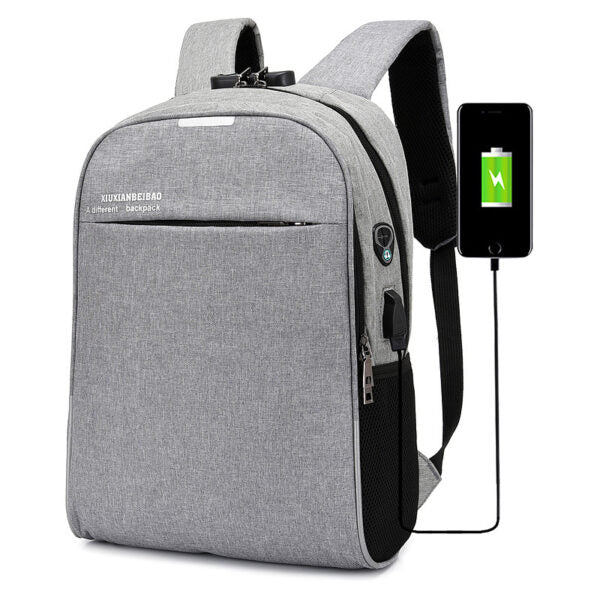 3 PCS Sac à dos multifonctionnel Avec Sortie USB ET Sortie kit-man - Grenat