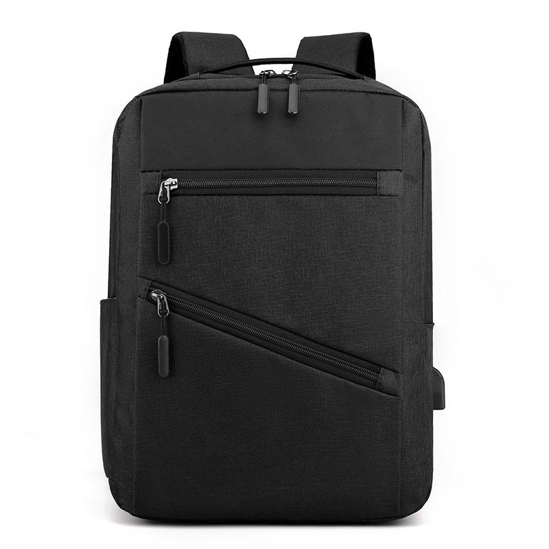 Sac à dos homme avec sac bandoulière et trousse 3en1 noir 127772-5 – محفظة ظهر رجالية 3 قطع أسود