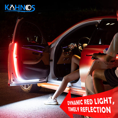 feux d’avertissement de porte voiture led anti collision 2 pcs