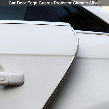 Bande de protection universelle en pour portières de voiture chromées 10m – شريط واقي لباب السيارة