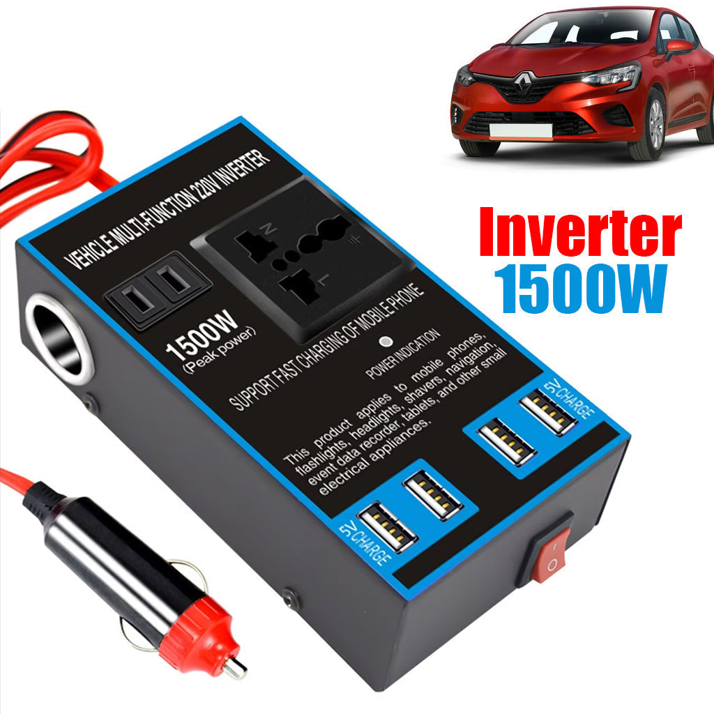 Convertisseur de Tensions pour voiture DC 12 V 24 V vers AC 110 V/220 V – محول تيار الكهربائي في السيارة تنزوت