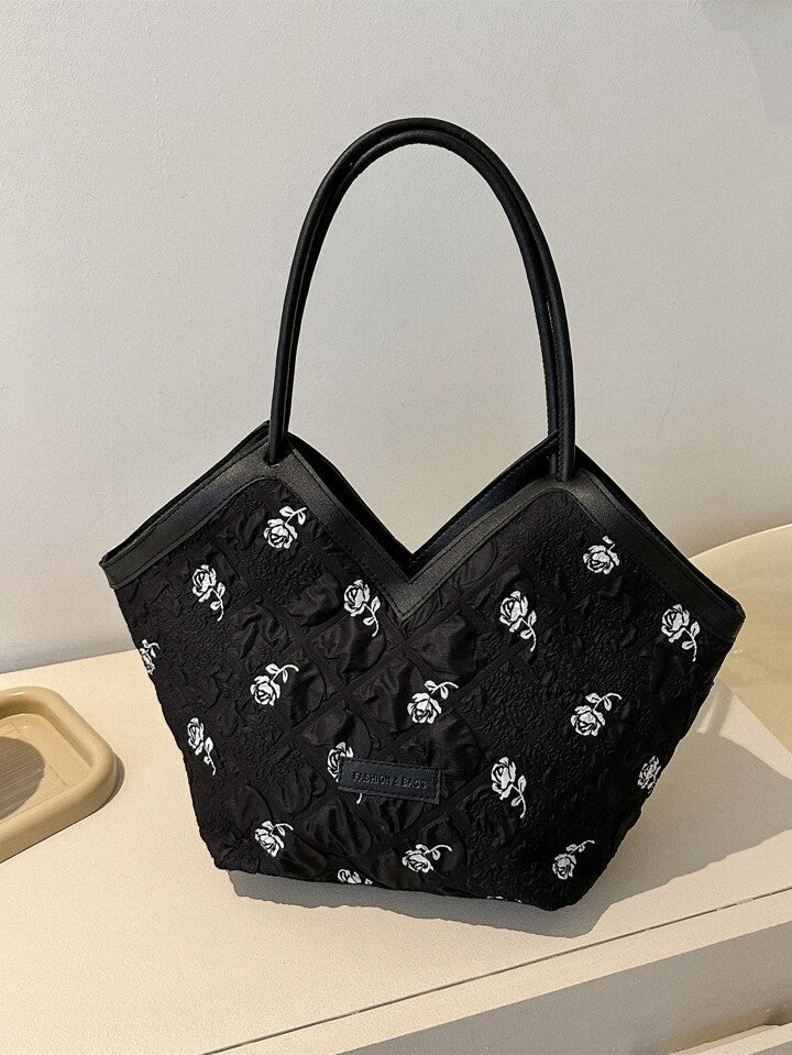 Sac à main pour femme motif a fleur