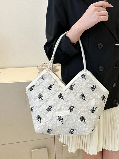 Sac à main pour femme motif a fleur