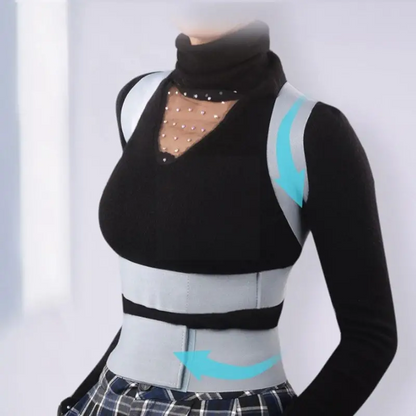 Ceinture Correcteur de Posture du dos réglable, respirant - حزام مصحح وضعية الظهر قابل للتعديل