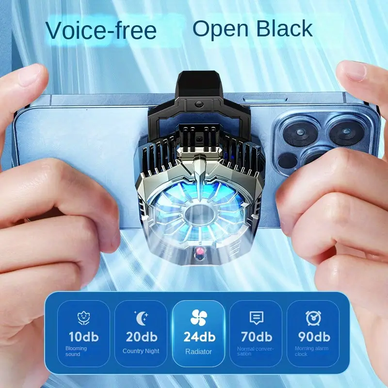 X20 refroidisseur de téléphone portable 2 vitesse à faible bruit