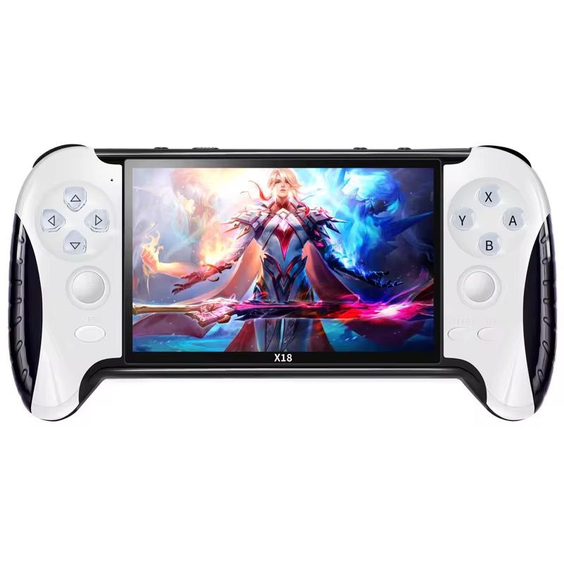 X18 Console 10000+ Games 4.3” 2500mAh - جهاز ألعاب الفيديو المحمول أكثر من 10000 لعبة كلاسيكية