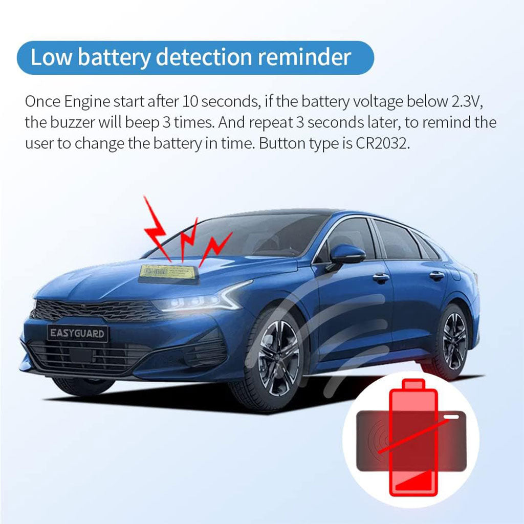 Système d'immobilisation de voiture avec verrouillage/déverrouillage automatique du moteur - نظام منع تشغيل السيارة
