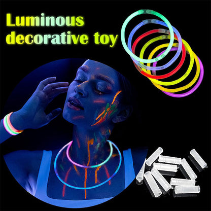 Glow Sticks Bulk Party Favors 50pcs 8inch Party Time - أساور مضيئة للحفلات