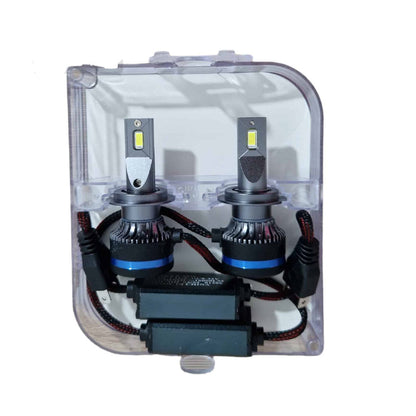Kit Lampe de phare LED H4 Philips 6000K-16000LM Ultra Puissant - مصابيح إضاءة أمامية للسيارات