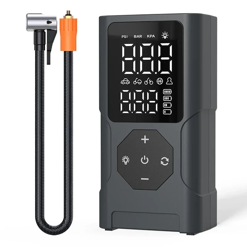 Compresseur d'air portable Fast Air Pump Rechargeable sans fil 150 PSI - جهاز ضغط عجلات محمول