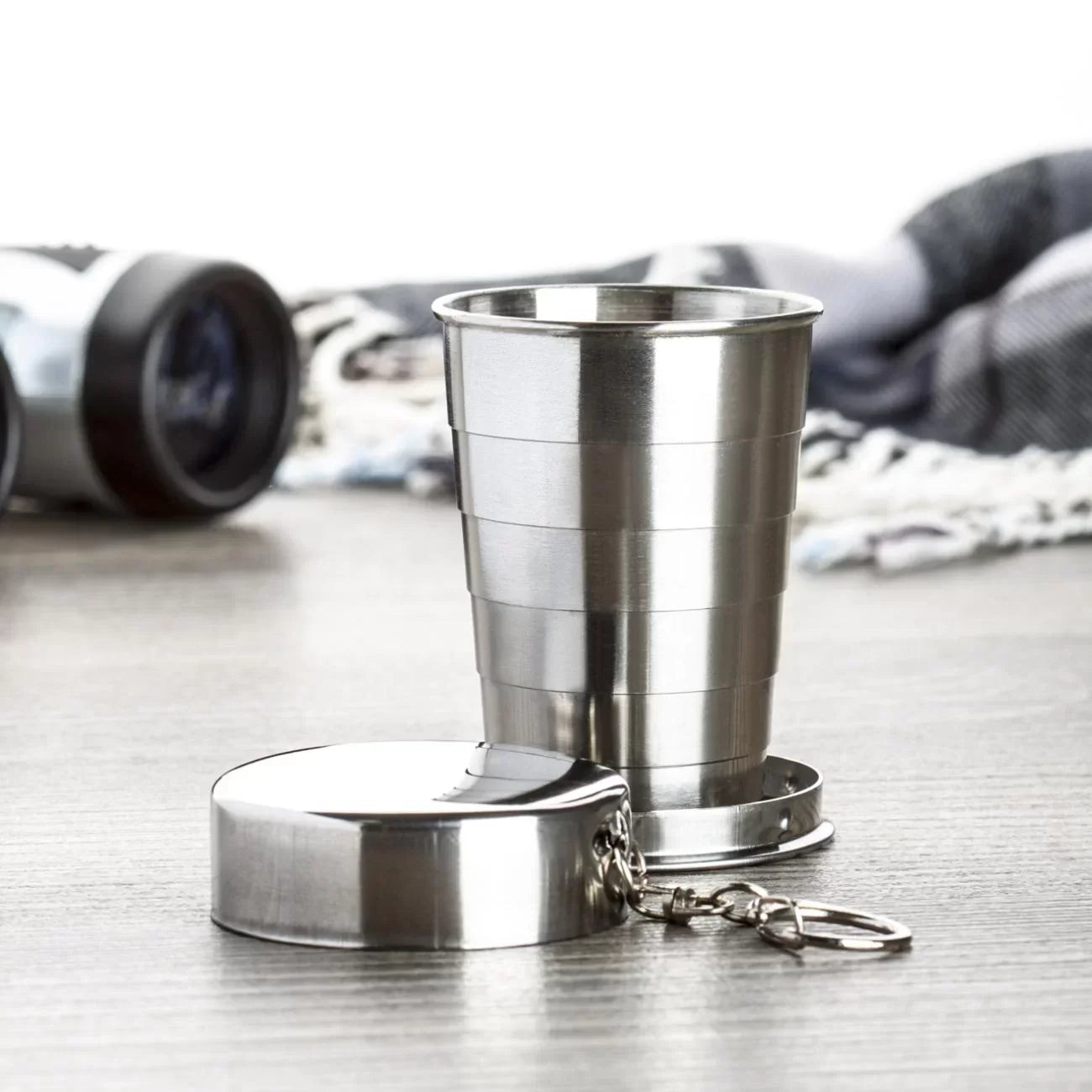 Mug de camping pratique idéal pour les boissons avec crochet de suspension - كوب مشروبات قابل للطي