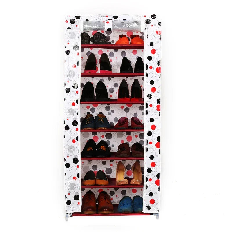 Armoire à chaussures étanche à 6 niveaux zipper - خزانة أحذية 6 رفوف