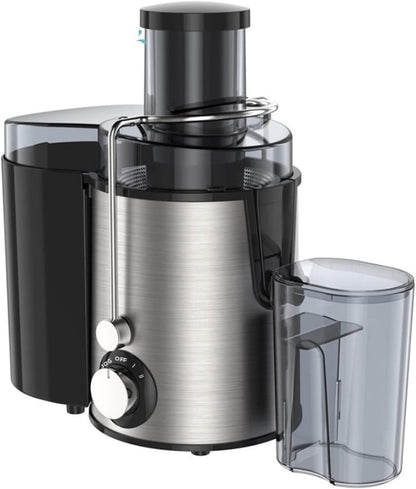 Multismart Extracteur de jus électrique 250 W à 2 vitesses pour fruits et légumes - عصارة فواكه