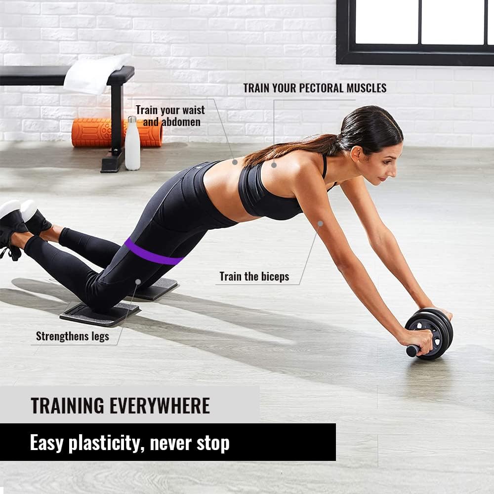 Ensemble de bandes de résistance Elastiques 5Pcs pour exercices de sport - طقم أحزمة المقاومة للرياضيين