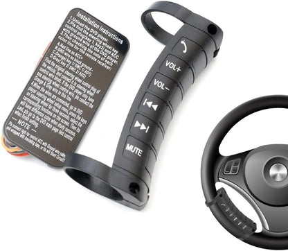 Kit d'installation de boutons de commande au volant pour voitures - أزرار التحكم بالصوت والمقود