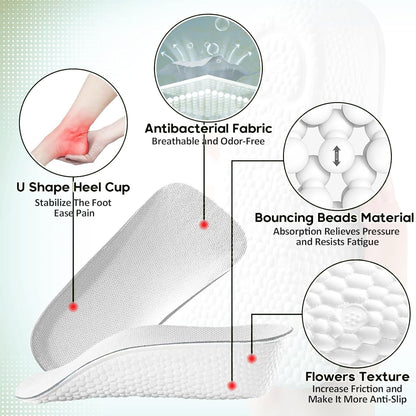 Semelles de chaussures orthopédiques pour augmenter la hauteur 3.5cm - نعل زيادة الطول وتصحيح القوام