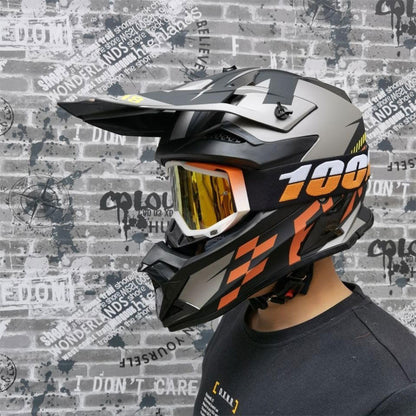 Lunettes Motocross RX Goggles RaceCraft Protection Totale Coupe-vent - نظارات سائقي الدراجات