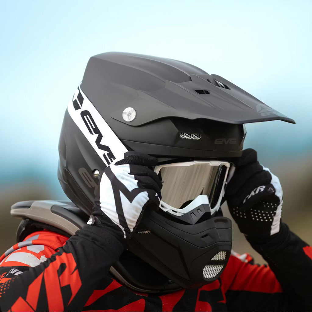 Lunettes Motocross RX Goggles RaceCraft Protection Totale Coupe-vent - نظارات سائقي الدراجات