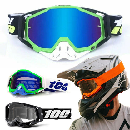 Lunettes Motocross RX Goggles RaceCraft Protection Totale Coupe-vent - نظارات سائقي الدراجات تنزوت