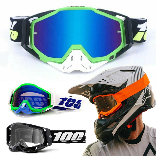 Lunettes Motocross RX Goggles RaceCraft Protection Totale Coupe-vent - نظارات سائقي الدراجات تنزوت