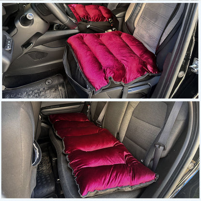 Pack Housse de Protection Siège Auto en Velours Rembourrée Confortable et Moelleux 3PCS – طقم أفرشة مقاعد السيارة جد مريحة تنزوت