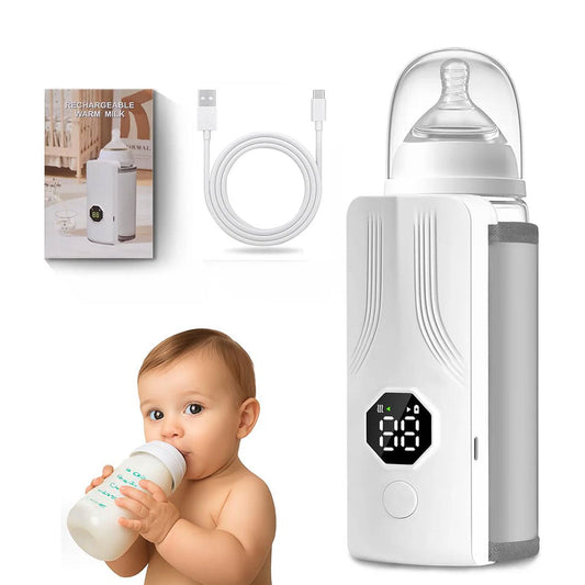 Chauffe-biberon portable rechargeable avec écran LCD et Température réglable - سخان قارورة الحليب تنزوت