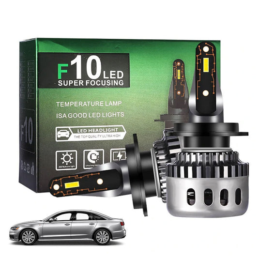 Kit Lampe de phare H7 F10 Super LED 6500K - مصابيح إضاءة أمامية للسيارات تنزوت